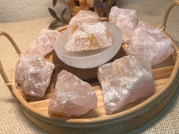 Rose Quartz, raw - Image 5